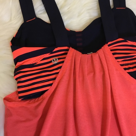 lululemon athletica Tops - Lululemon Build-in-bra strap tank top